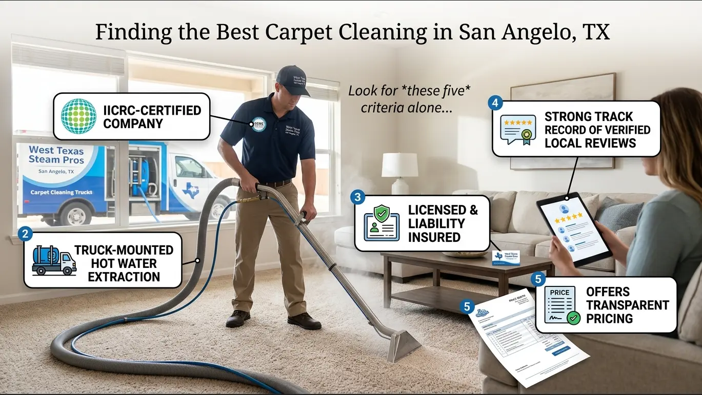 Best Carpet Cleaning Services in San Angelo TX: What to Look For 1 Best Carpet Cleaning Services in San Angelo TX: What to Look For