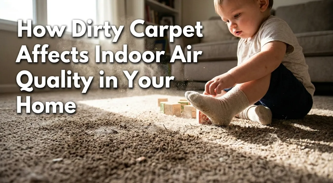 How Dirty Carpet Affects Indoor Air Quality in Your Home