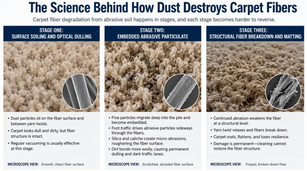 How San Angelo's West Texas Dust Affects Your Carpet Lifespan 3 How San Angelos West Texas Dust Affects Your Carpet Lifespan1