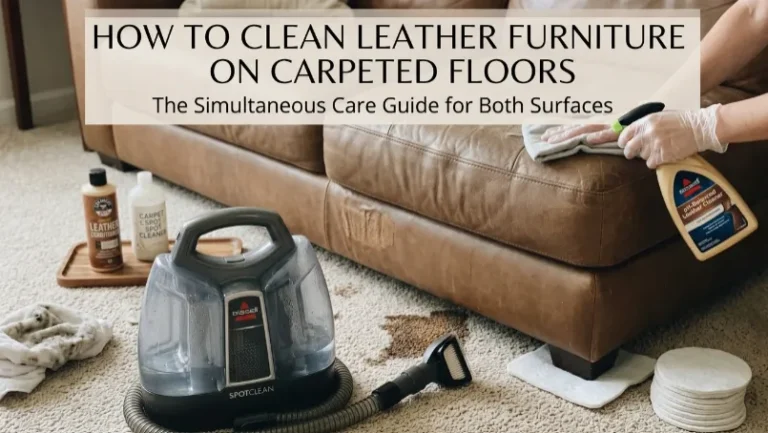 How to Clean Leather Furniture on Carpeted Floors 6 leather furniture on carpet, leather sofa cleaning, carpet cleaning tips, modern living room carpet, leather couch maintenance
