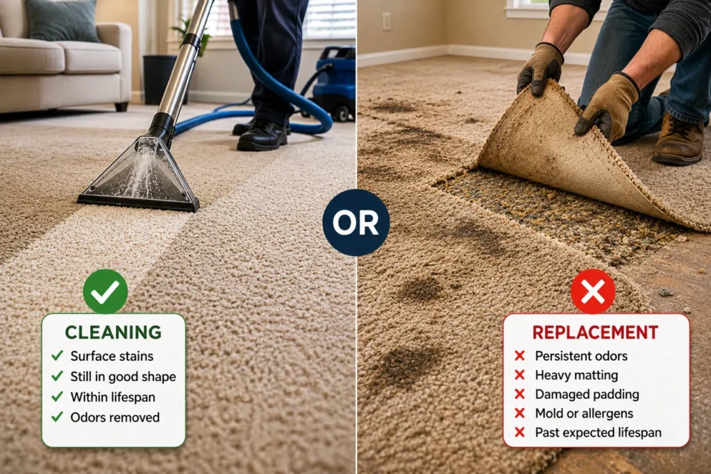 carpet cleaning vs carpet replacement.webp