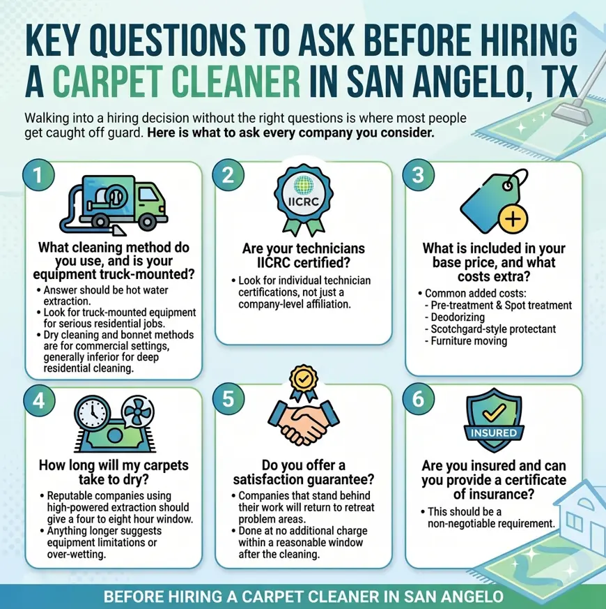 Best Carpet Cleaning Services in San Angelo TX: What to Look For 3 carpet cleaning services Texas