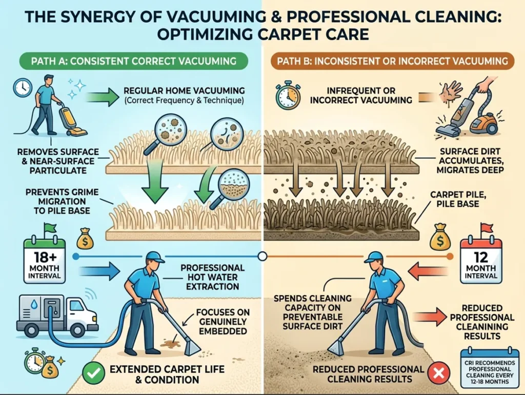 vacuuming cleaning synergy infographic.webp
